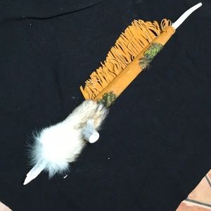 VintagePawn AmIndian PeacPipe BuffaloBone Eagle